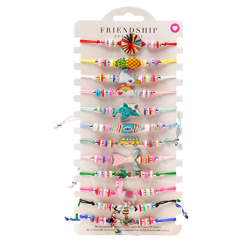 Boho beach characters assorted bracelet Nerdscape