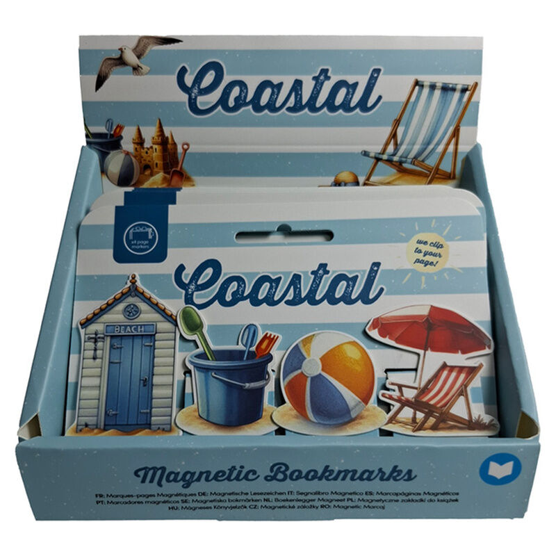 Coastal magnetic bookmark set Nerdscape