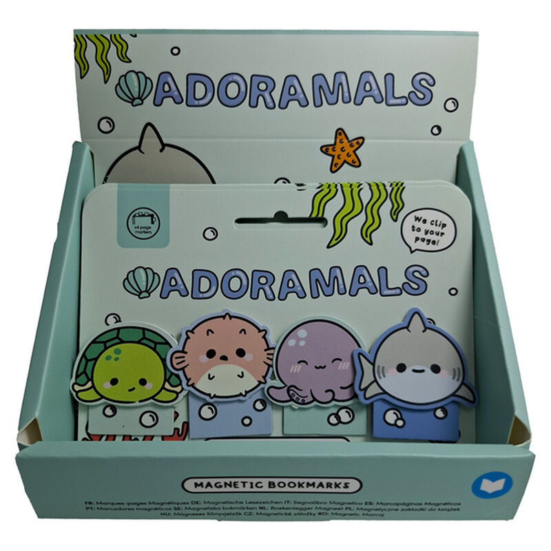 Adoramals adorable animals magnetic bookmark set Nerdscape