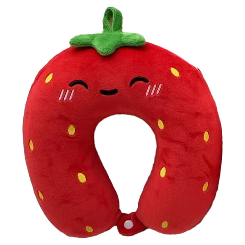 Relaxeazzz Foodiemals Ellie the strawberry travel pillow Nerdscape