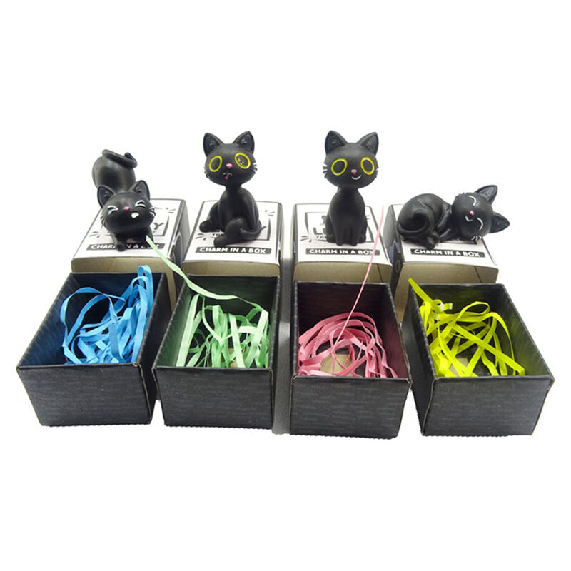 Lucky the Black Cat assorted amulet