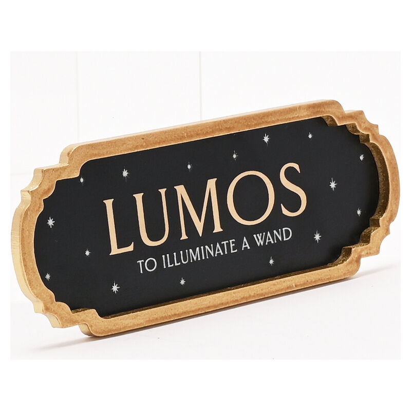 Harry Potter Lumos sign Nerdscape