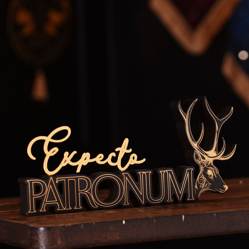 Harry Potter Patronum wooden sign Nerdscape
