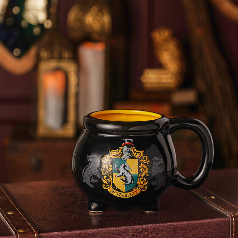 Harry Potter Hufflepuff cauldron mug Nerdscape
