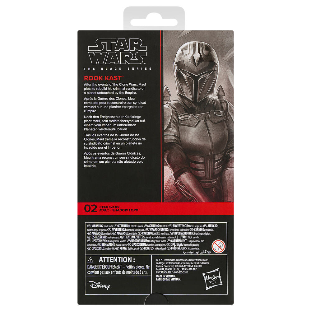 Star Wars Maul Shadow Lord Rook Kast figure 15cm