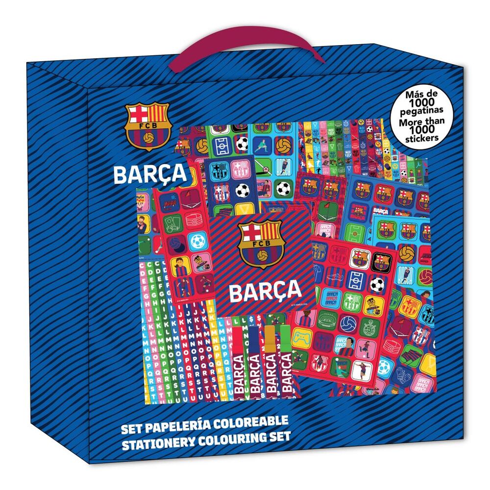 F.C. Barcelona Stickers set Nerdscape