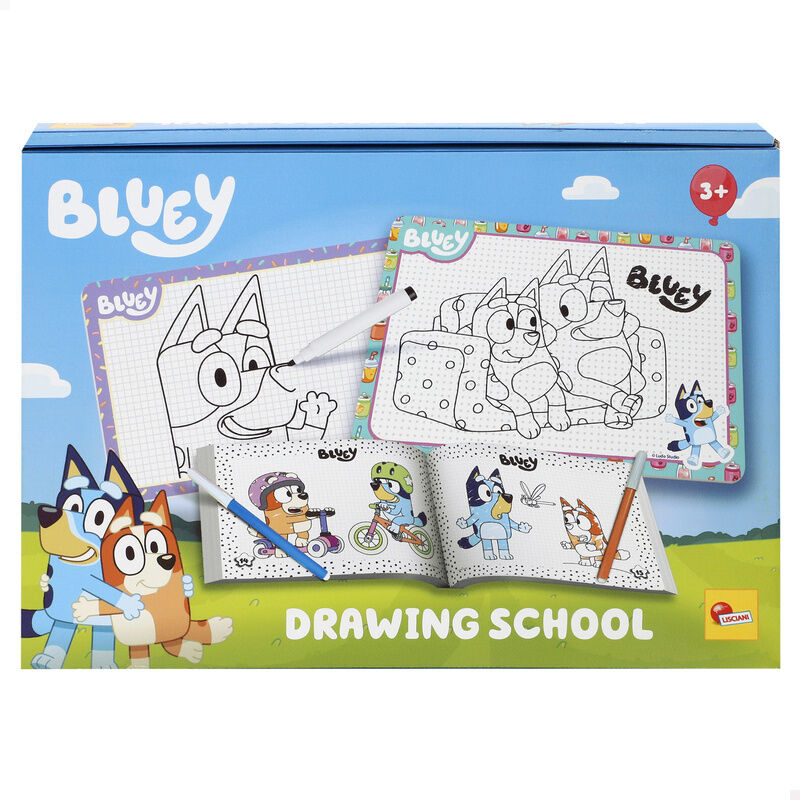 Bluey Drawing School Nerdscape