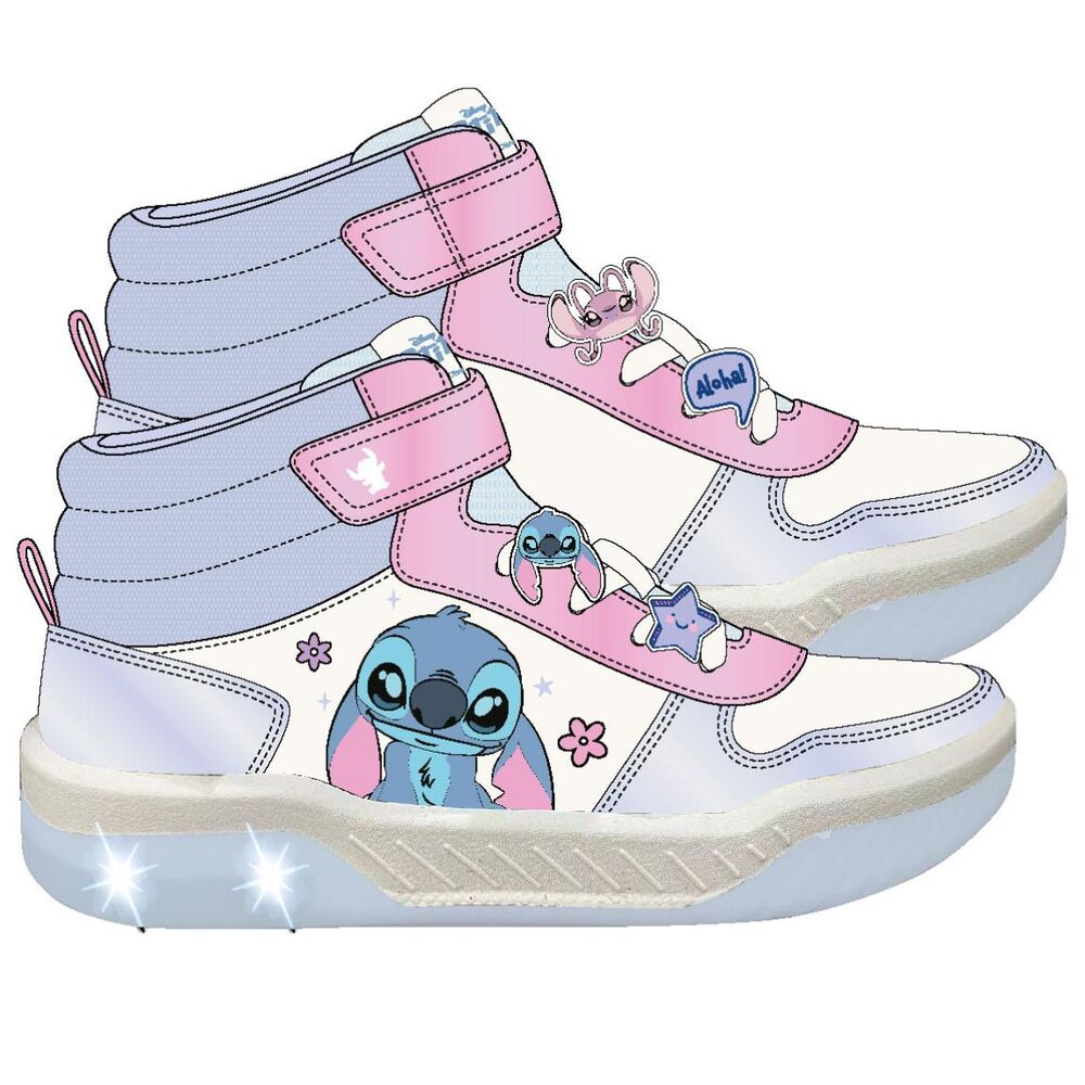 Disney Stitch lights sneakers Nerdscape