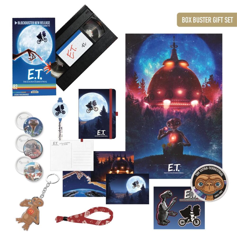 E.T. the Extra-Terrestrial gift set Nerdscape
