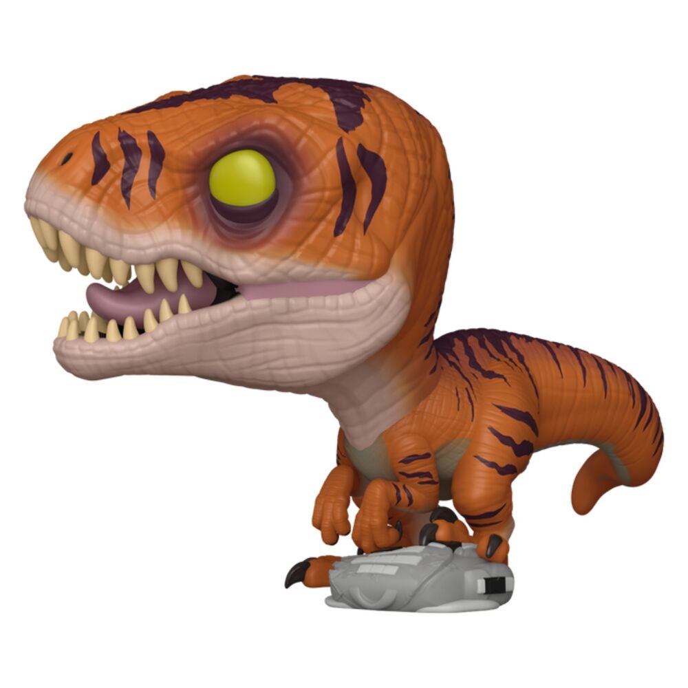 POP figure Jurassic Park Tiger Raptor Nerdscape