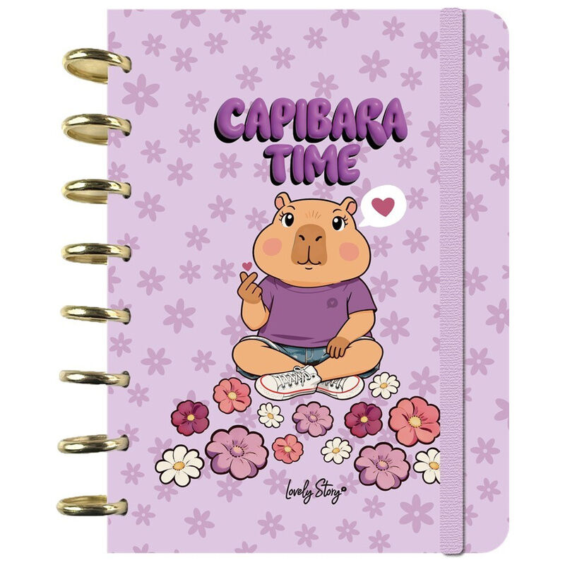Capybara Time A5 notebook Nerdscape