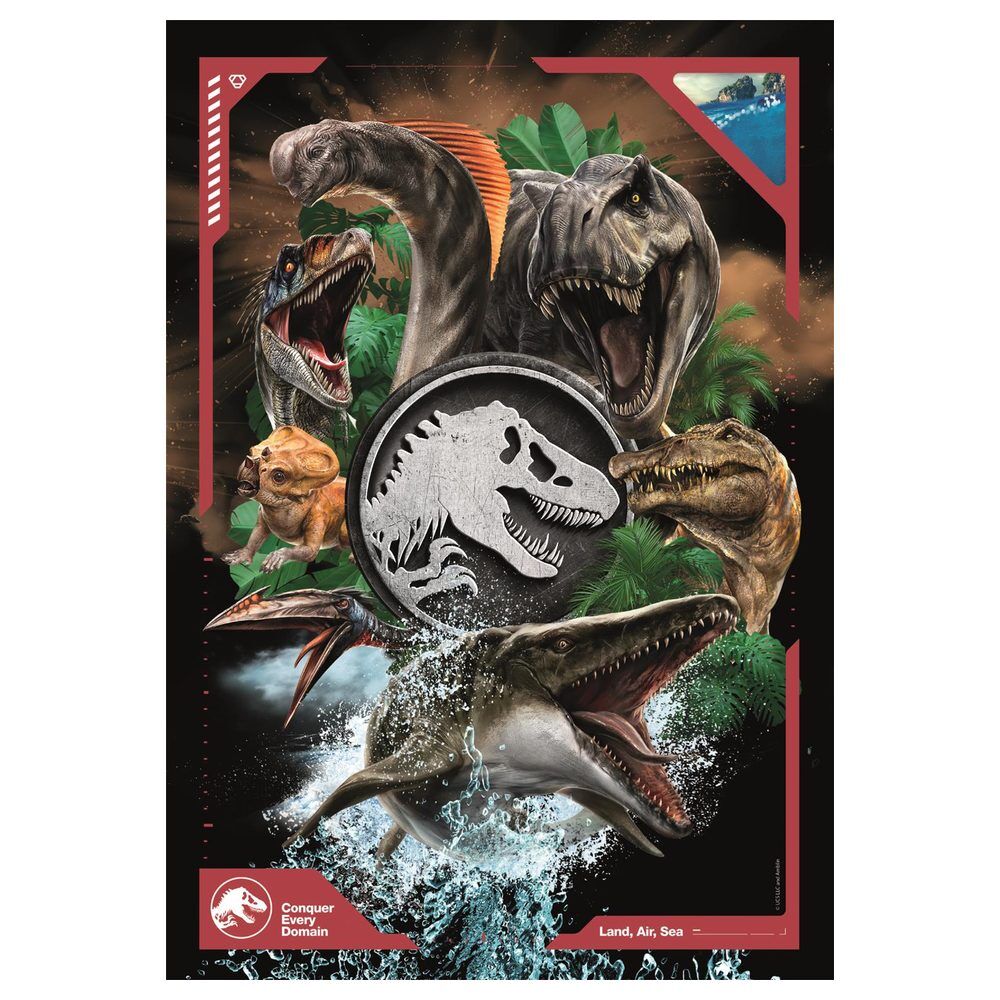 Jurassic World super puzzle 180pcs Nerdscape