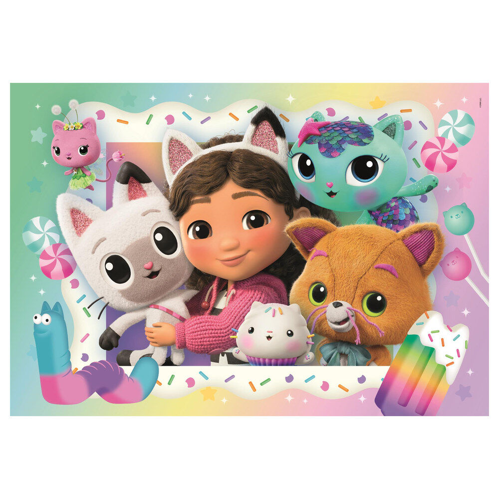 Gabbys Dollhouse puzzle 2x20pcs
