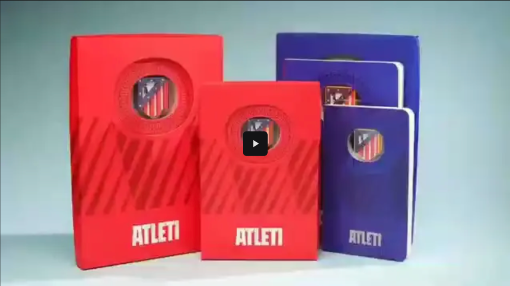 Atletico de Madrid A6 notebook