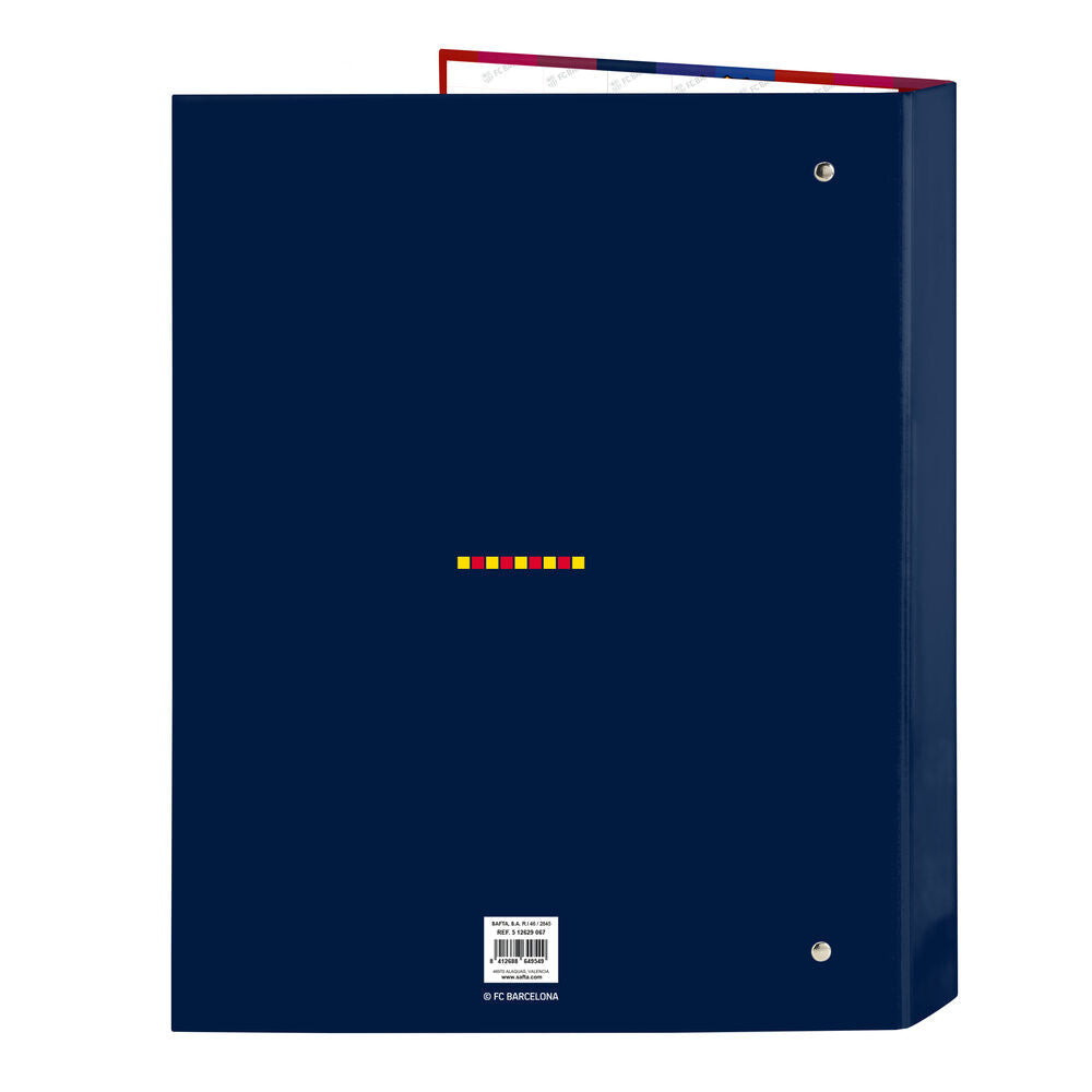 F.C. Barcelona 26/27 A4 cardboard 4 rings binder Nerdscape