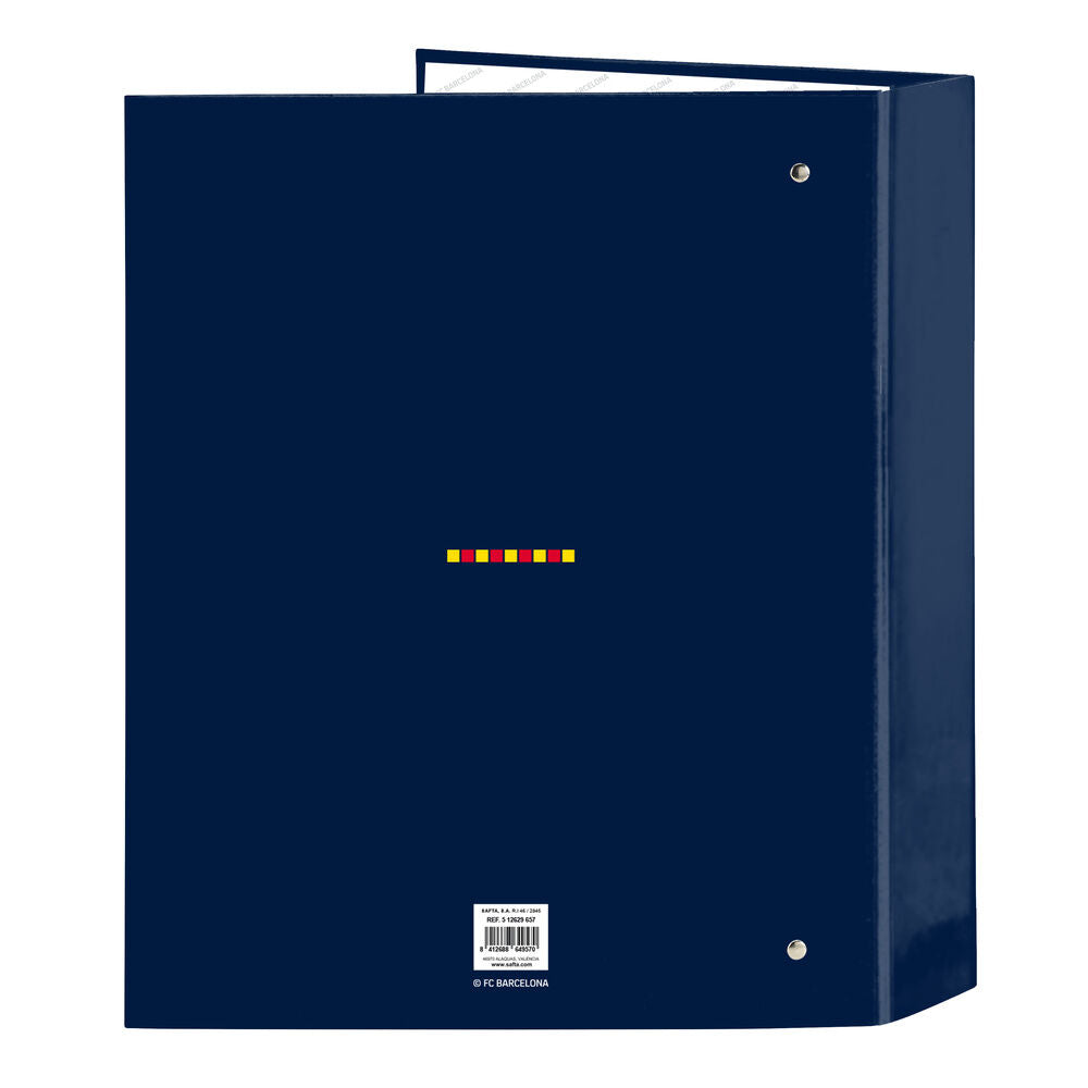 F.C. Barcelona 26/27 A4 cardboard 4 rings binder