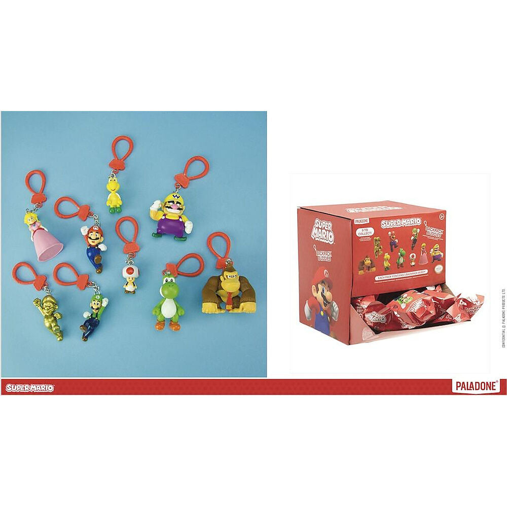 Super Mario Mistery Backpack Buddies assorted Nerdscape
