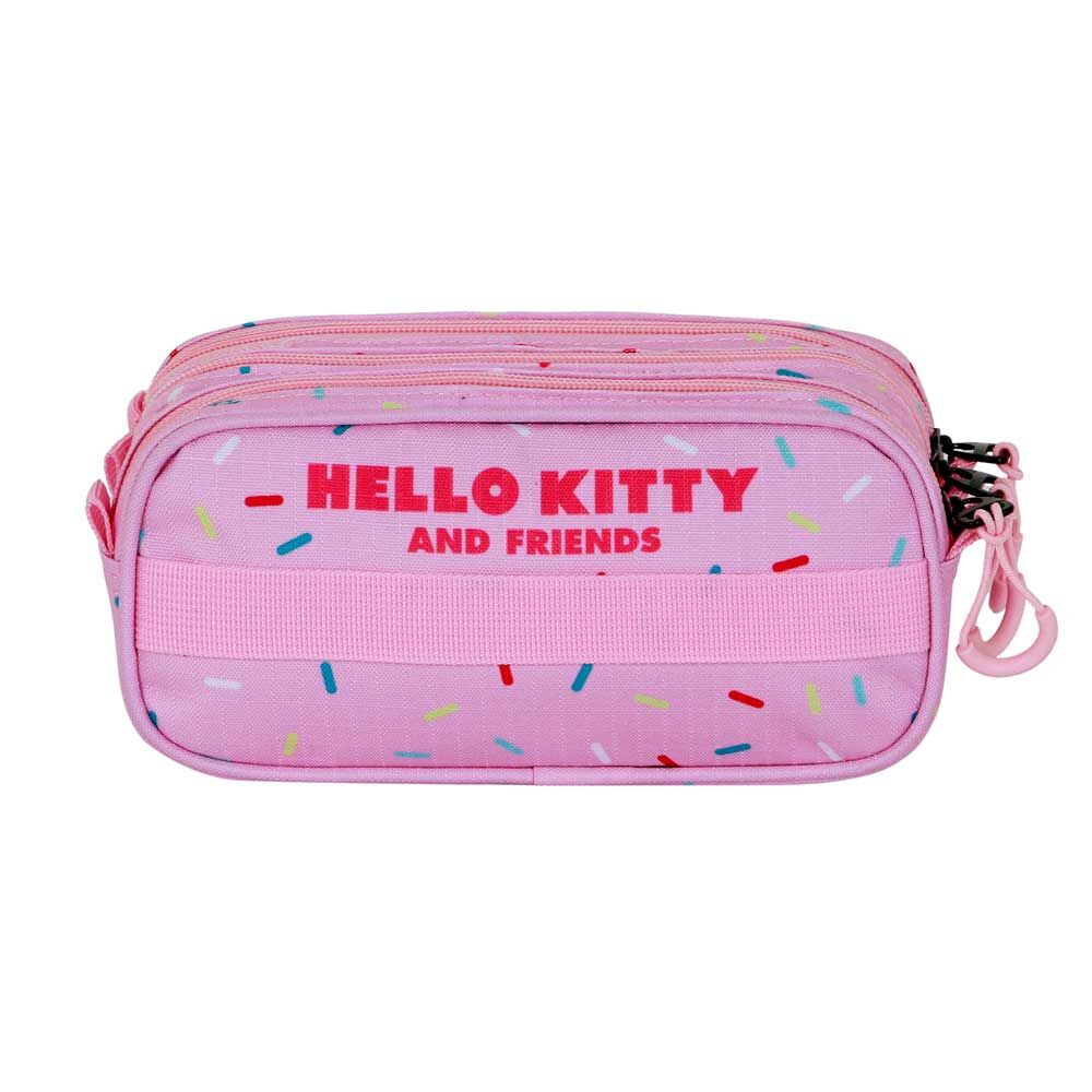Hello Kitty triple pencil case
