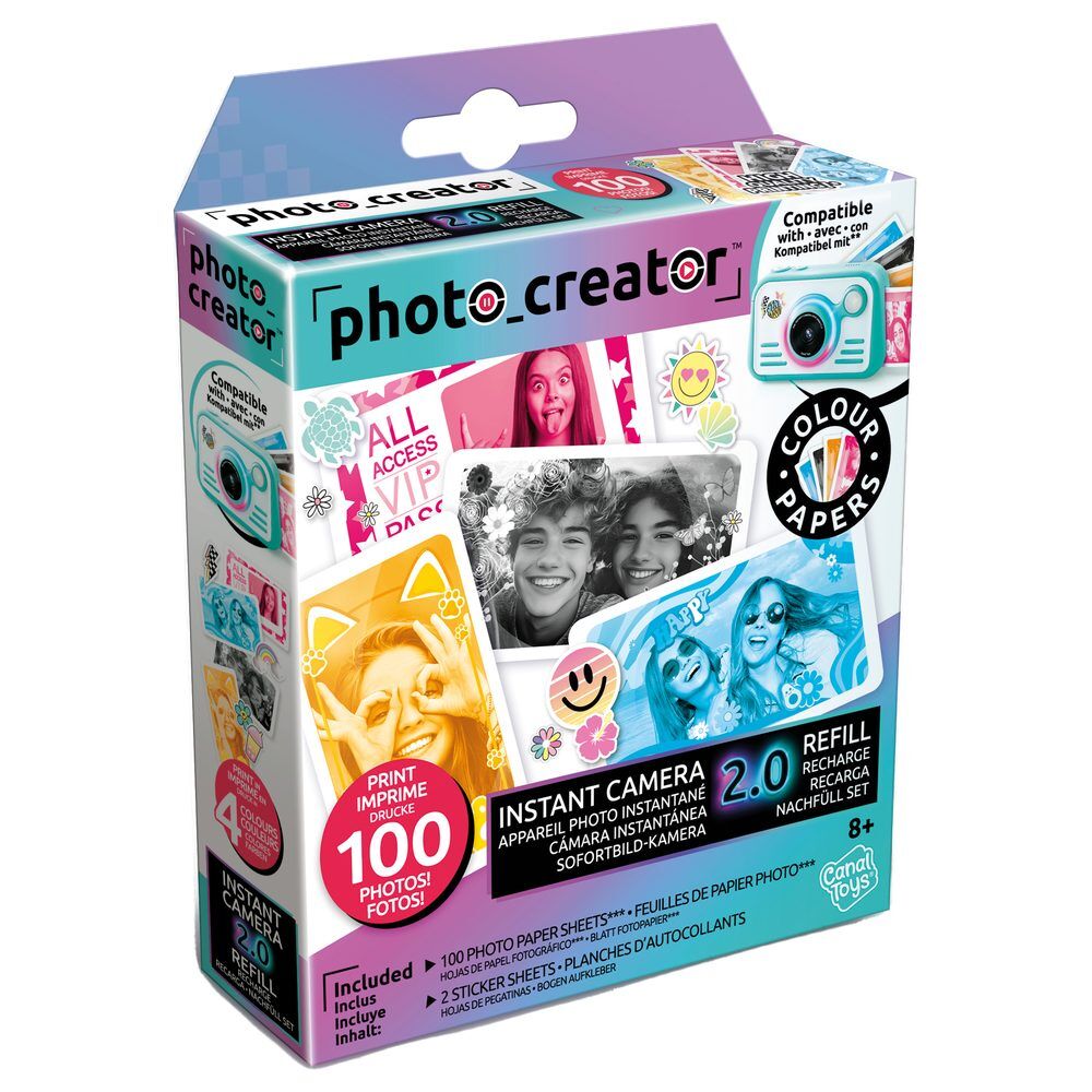 Photo Creator Instant camera photo paper refill 2.0
