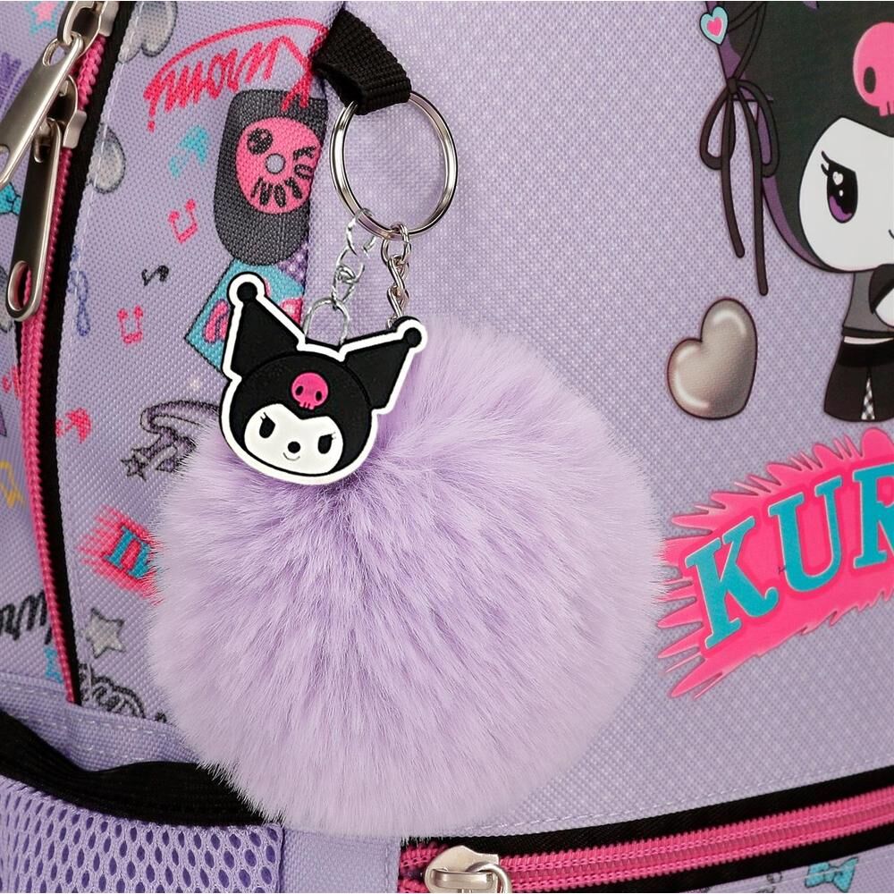 Hello Kitty Kuromi Retropop adaptable backpack 33cm