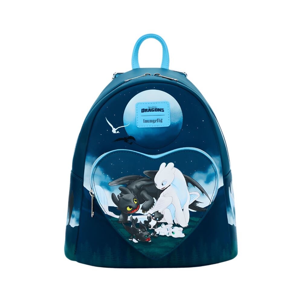 Loungefly How to Train Your Dragon Toothless And Light Fury Scene Collection backpack cm