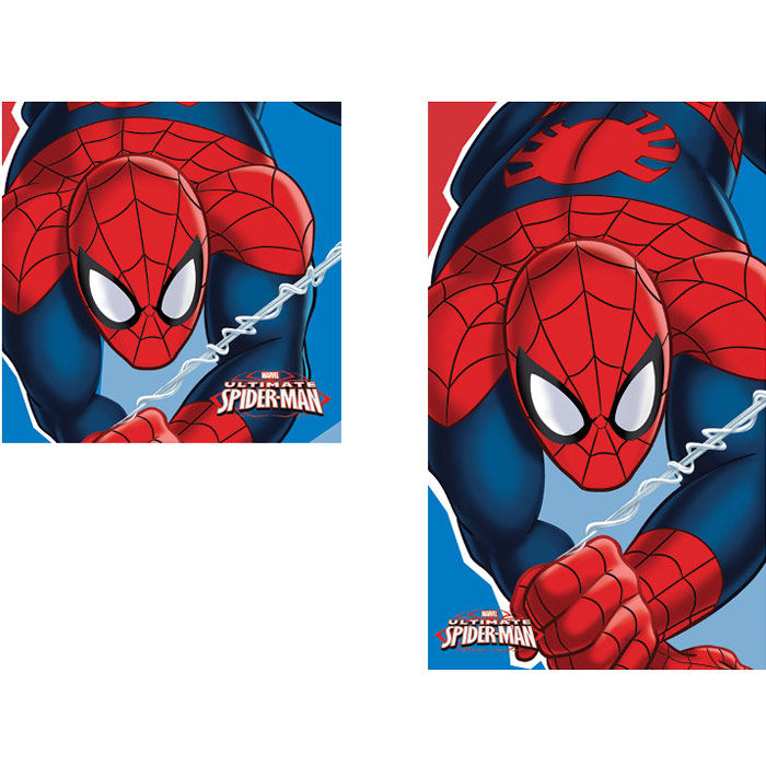 Spiderman hand face microfiber towel set Nerdscape