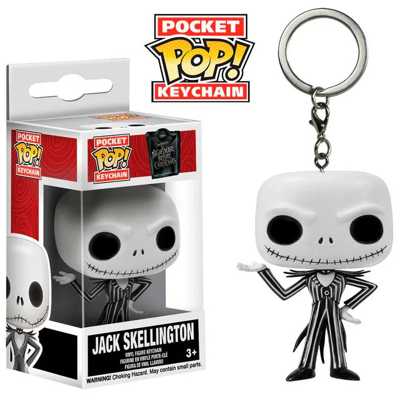 Pocket Pop Keychain Nightmare before Christmas Jack Skellington Nerdscape