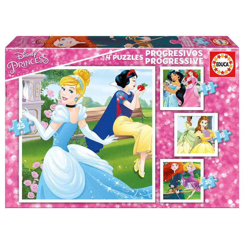Disney Princess puzzle 12-16-20-25pcs Nerdscape