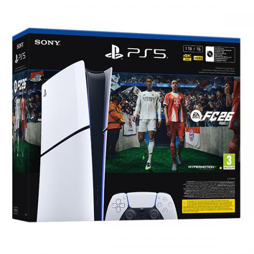 Console Playstation 5 Slim Digital +EA SPORTS FC26 CODICE - Nerdscape