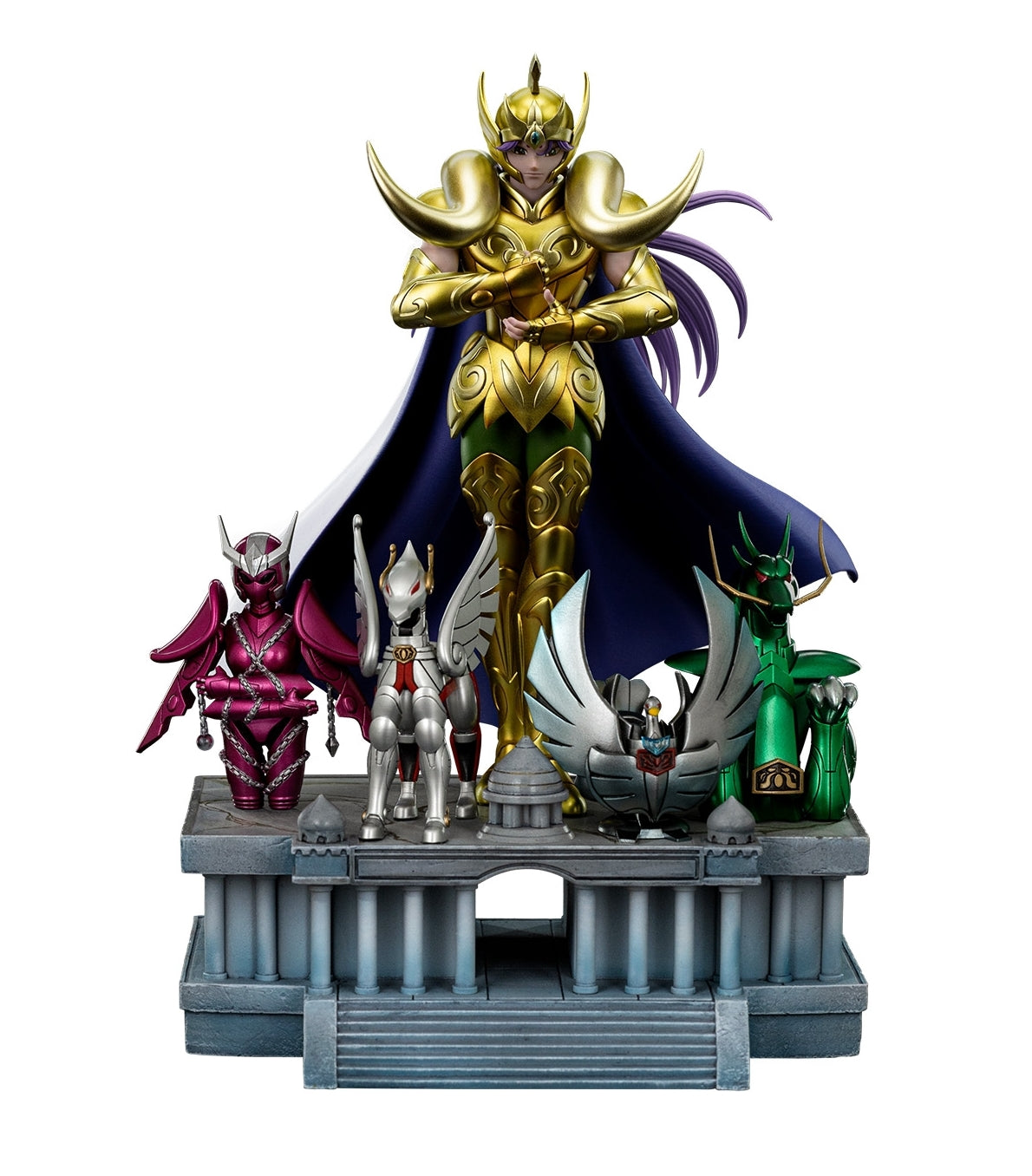 Figura Aries Mu (28 cm) Saint Seiya - Iron Studios | Nerdscape Nerdscape