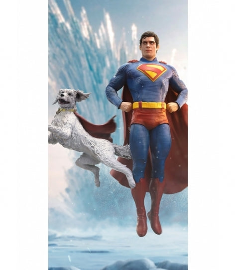 Figura Superman & Krypto (32 cm) DC Comics - Iron Studios | Nerdscape nerdscape