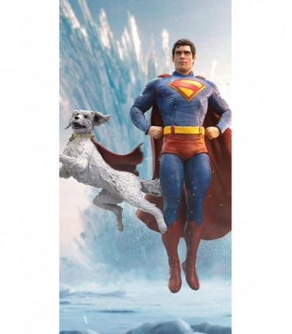 Figura Superman & Krypto (32 cm) DC Comics - Iron Studios | Nerdscape nerdscape