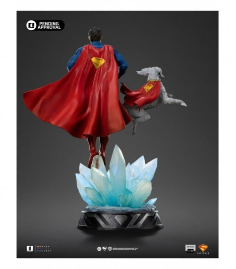 Figura Superman & Krypto (32 cm) DC Comics - Iron Studios | Nerdscape nerdscape