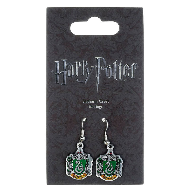 Harry Potter Slytherin Crest earrings Nerdscape