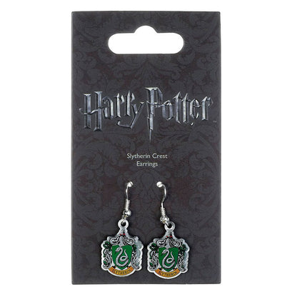 Harry Potter Slytherin Crest earrings Nerdscape