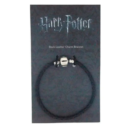 Harry Potter Harry Potter Bracciale in Pelle Nera - Nerdscape Nerdscape
