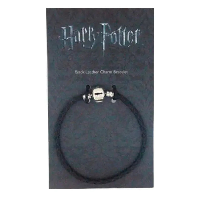 Harry Potter Harry Potter Bracciale in Pelle Nera - Nerdscape Nerdscape