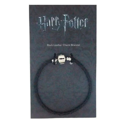 Harry Potter Harry Potter Bracciale in Pelle Nera - Nerdscape Nerdscape