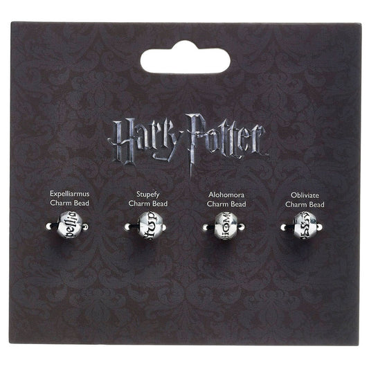 Harry Potter Set 4 assorted spell charm beads Nerdscape