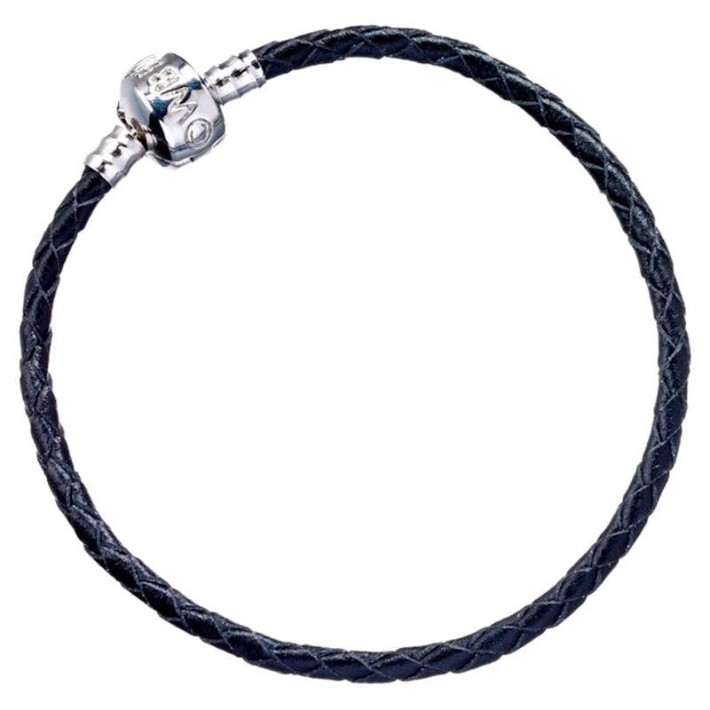 Harry Potter black leather charm bracelet Nerdscape