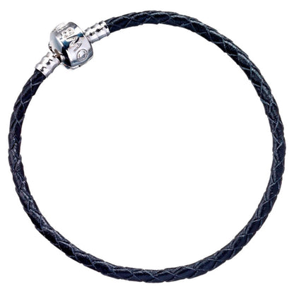 Harry Potter black leather charm bracelet Nerdscape