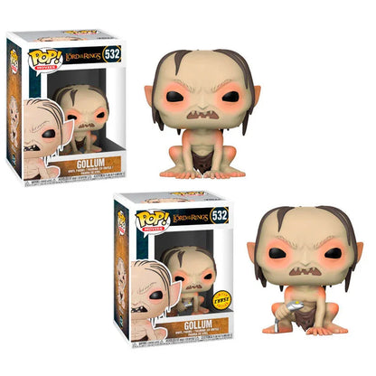 POP figure Lord of the Rings Gollum 5 + 1 Chase Nerdscape