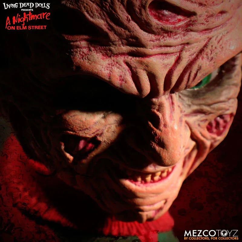 English A Nightmare on ELM Street Freddy Krueger Talking doll 25cm Nerdscape