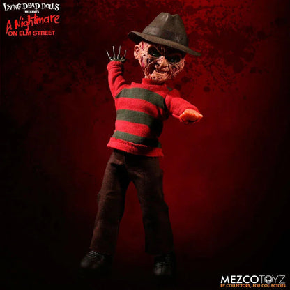 English A Nightmare on ELM Street Freddy Krueger Talking doll 25cm Nerdscape
