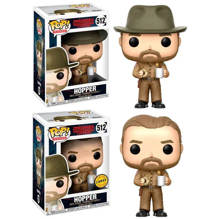 POP figure Stranger Things Hopper 5 + 1 Chase Nerdscape