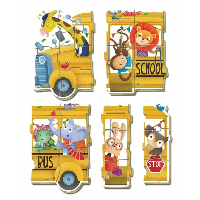 Shool Bus puzzle 2-5pcs Nerdscape