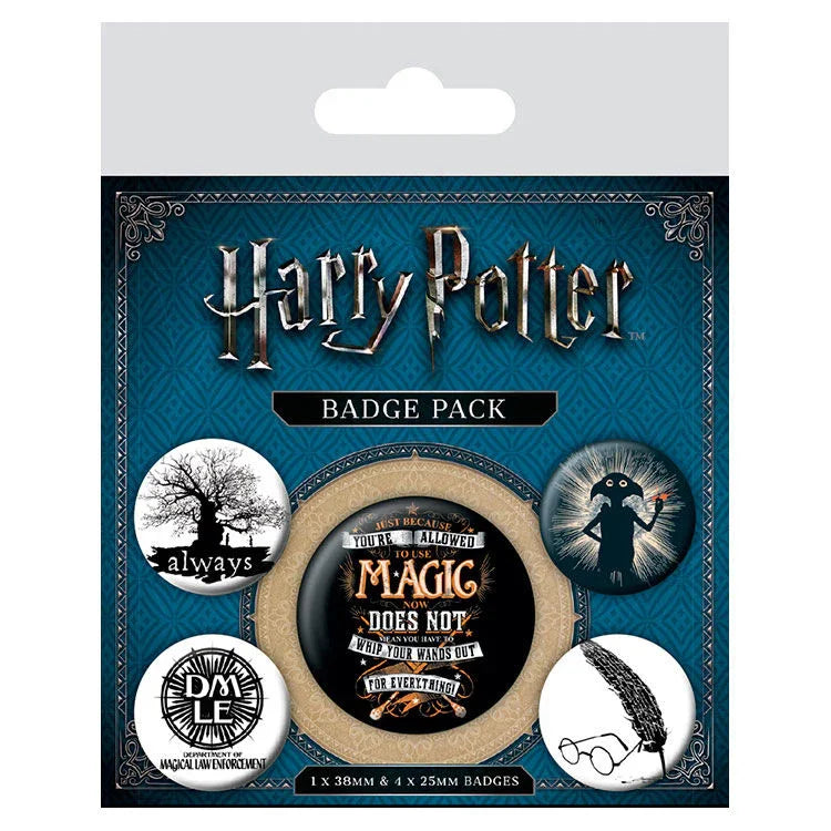 Funko Pop! Harry Potter Badge Pack - Figura da Collezione - Nerdscape Nerdscape