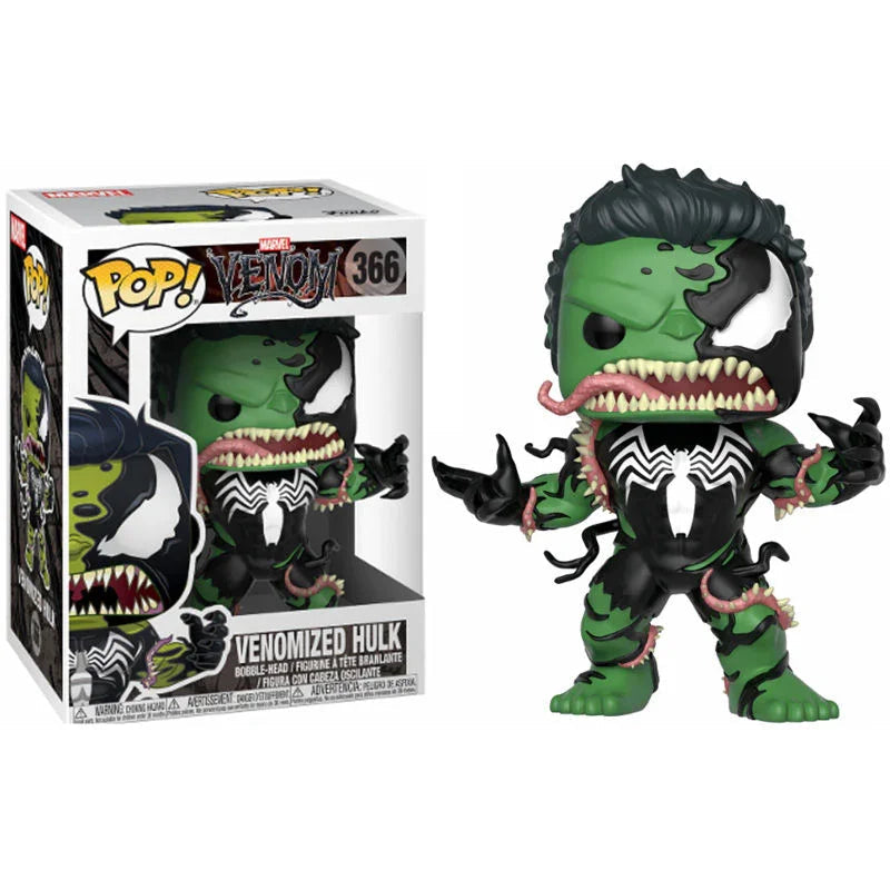 Funko Pop! Marvel Venom Venomized Hulk - Figura da Collezione Vinyl Nerdscape