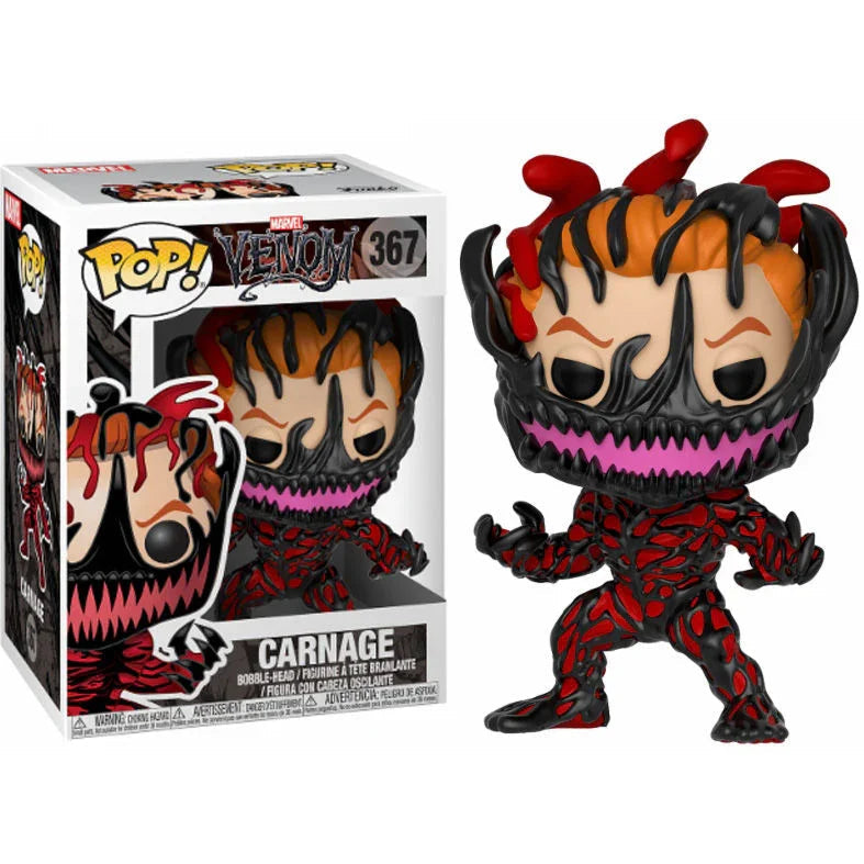 POP figure Marvel Venom  Carnage Cletus Kasady Nerdscape