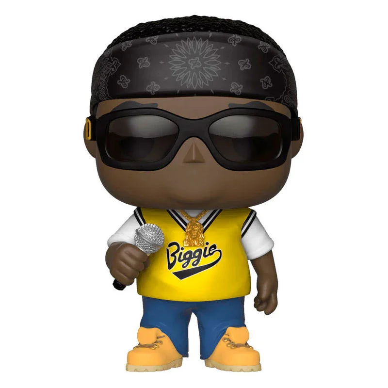 POP figure Notorious B.I.G. in jersey Nerdscape